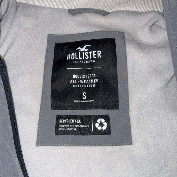 Hollister Gray All-Weather Jacket - Picture 3 of 6